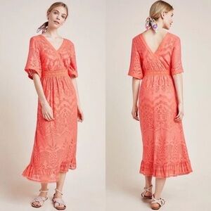 Anthropologie Farm Rio Devore Women’s Maxi Dress✨